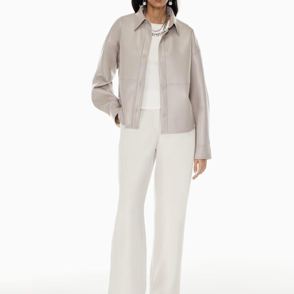 Pelli Hip Shirt Jacket (Aritzia)